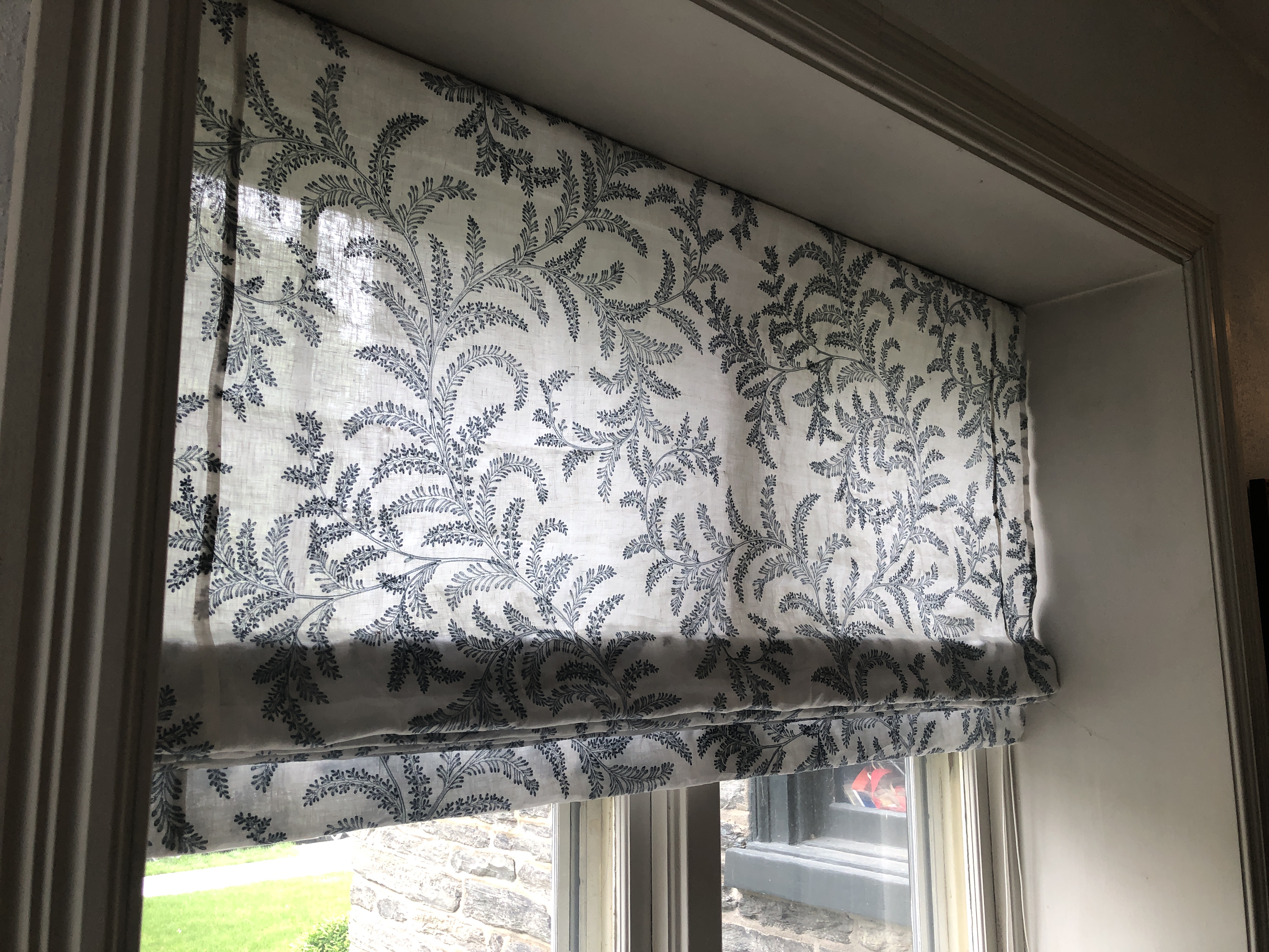 Custom Roman Shades